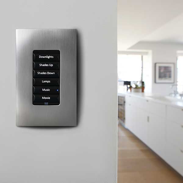 Smart home control panel on a wall | Remote Smart Home Services
