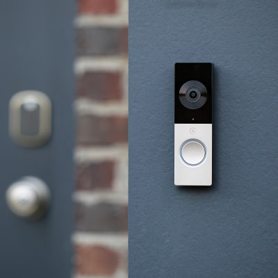 Surveillance Camera on Doorbell